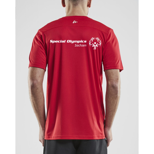 Special Olympics Herren Laufshirt rot